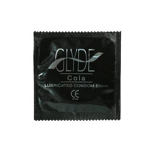 Glyde Ultra Cola Flavour Vegan Condoms 100 Bulk Pack